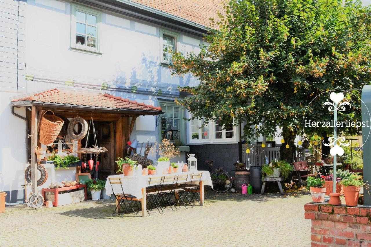 Ferienwohnung Herzallerliebst Bad Lauterberg Buitenkant foto